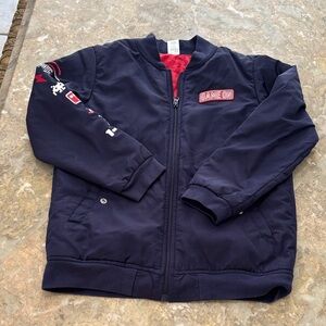 Kids' Navy 'Game On' Puffer Jacket